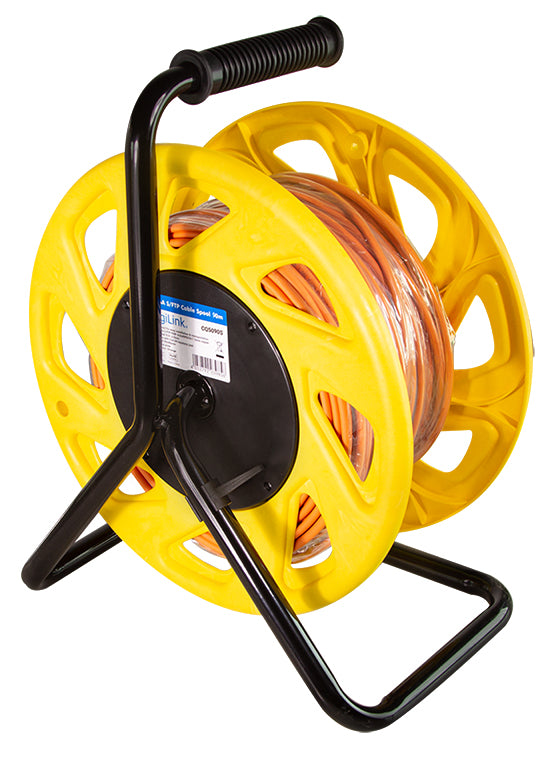 LogiLink netwerkkabeltrommel, Cat. 6A met Cat. 7 ruwe kabel