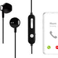 LogiLink Bluetooth 5.0 in-ear hoofdtelefoon, stereo, zwart