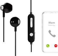 LogiLink Bluetooth 5.0 in-ear hoofdtelefoon, stereo, zwart