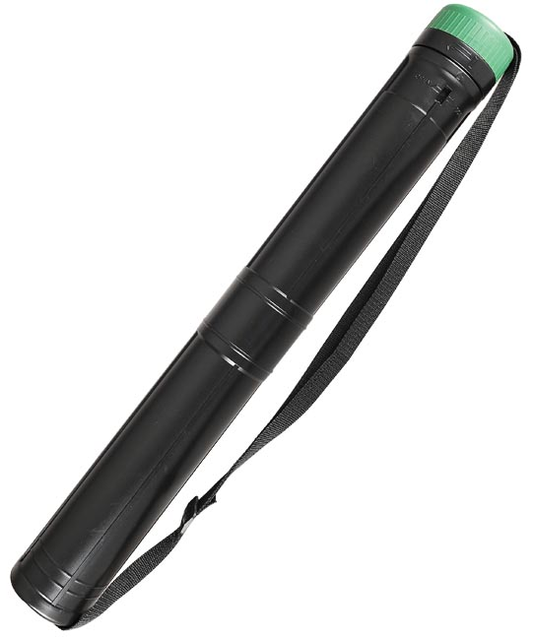 Linex telescopische tekenbuis, diameter van 7,5 cm, lengte van 60 tot 120 cm