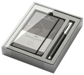 FABER-CASTELL schrijfinstrumentenset Ambition edelhars, zwart