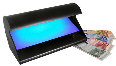 pavo biljetvalidator Geldcontrole UV, zwart