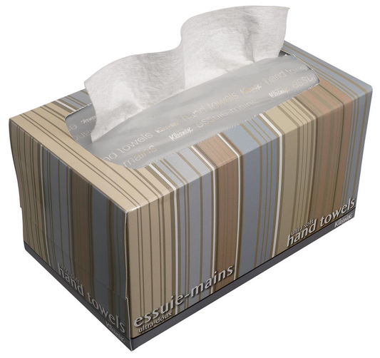 Kleenex papieren handdoeken Ultra Soft Pop-up, intergevouwen, 1-laags, 70 vellen, dispenserdoos