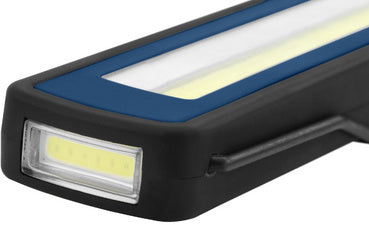 ANSMANN LED-werkplaats-zaklamp WL250B slim, zwart/blauw