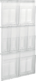 helit Wanddisplay de placativ, 4x DIN A4 4x DIN lang
