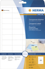 HERMA folie-etiketten SPECIAAL, 70 x 37 mm, transparant