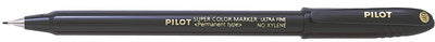 PILOT permanent marker ultra fine, zwart