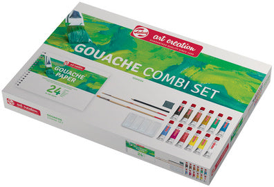 ROYAL TALENS Art Creation Combinatie Set Plakkaatverf, 12 x 12 ml