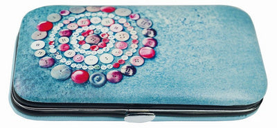 KLEIBER naai-etui voor op reis, 24-delig, blauw