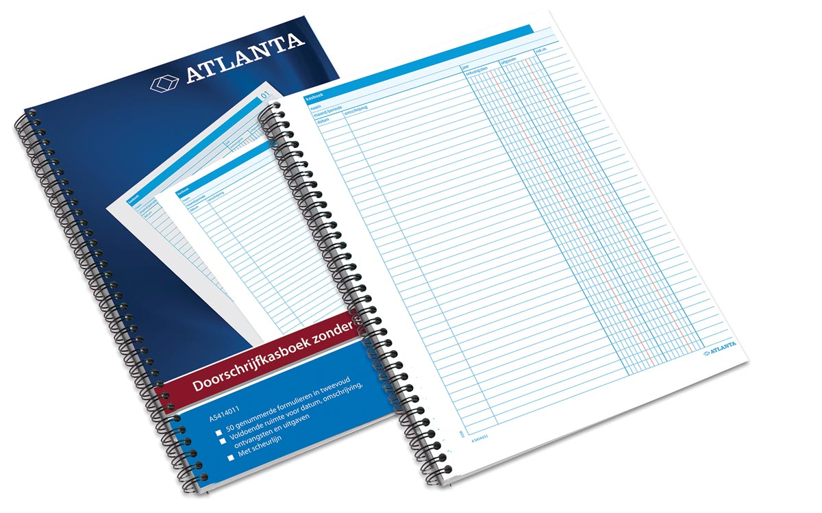 Atlanta by Jalema doorschrijfkasboeken 2 geldkolommen