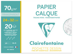 Clairefontaine Transparant papier, 240 x 320 mm