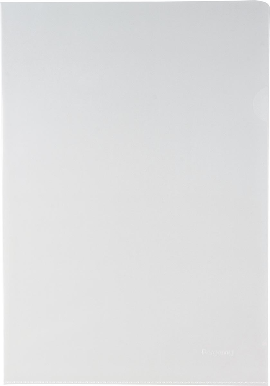 Pergamy L-map, ft A4, PP van 90 micron, doos van 100 stuks, transparant