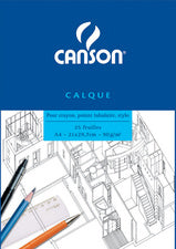 CANSON calqueervel, DIN A4, 90/95 g/m², 25 vel