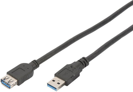 DIGITUS USB 3.0 verlengkabel, 3,0 m