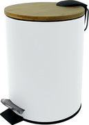 helit pedaalemmer de bamboe, 3 liter, wit