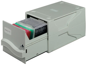 DUURZAAM archiveringssysteem MULTIMEDIA BOX I, voor 27 CD's/DVD's