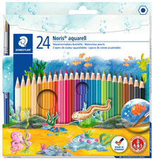 STAEDTLER Aquarelpotlood Noris aquarel, kartonnen doos à 12 stuks