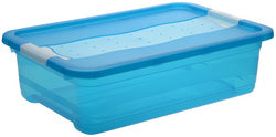keeeper opbergdoos cornelia, 7 liter, transparant