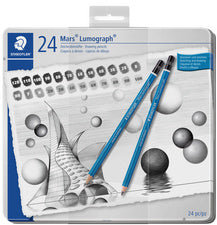 STAEDTLER Mars Lumograph potlood, set van 12