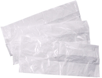 HYGOSTAR HDPE hygiënezak, onbedrukt, wit