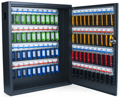 pavo sleutelbox deluxe, voor 100 sleutels, donkergrijs