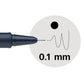 Schneider fineliner Pictus, etui van 8 stuks, zwart