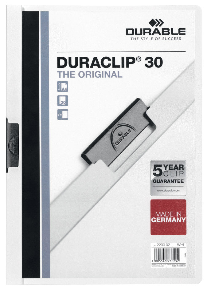 DURACLIP ORIGINAL 30, DIN A4, lichtblauw