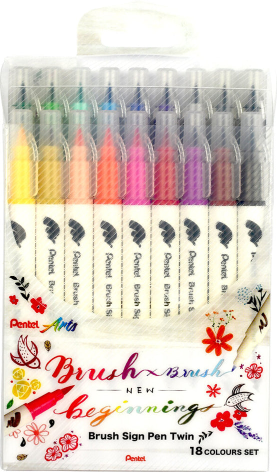Pentel BrushBordstift