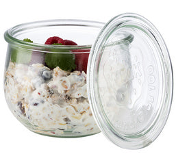 APS Weck pot met deksel, tulpvorm, 220 ml, set van 12