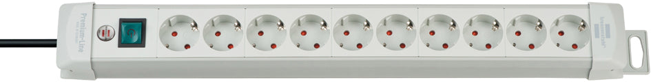 brennenstuhl Premium-Line contactdoosstrook, 10-voudig