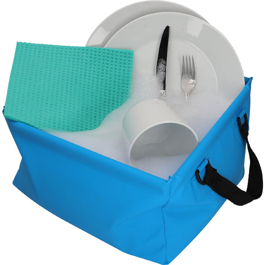 cartrend spoelbak, opvouwbaar, vierkant, 15 liter