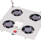DIGITUS dakventilatoreenheid, 2 ventilatoren, zwart (RAL 9005)