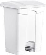helit pedaalemmer de stap, 70 liter, wit/geel