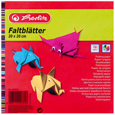 herlitz folders, 200 x 200 mm, geassorteerde kleuren