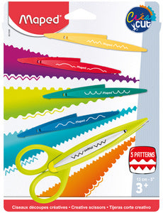 Maped Contourschaarenset CreaCut, set van 3 op blisterverpakking