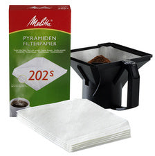 Melitta piramide filterzakjes 202s voor gastronomiemachines