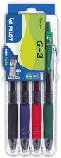 PILOT gelpen G2 07 Set2Go, 4-etui
