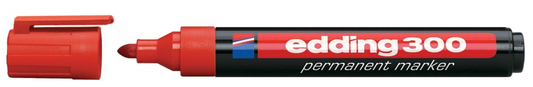 edding permanent marker 300 rood