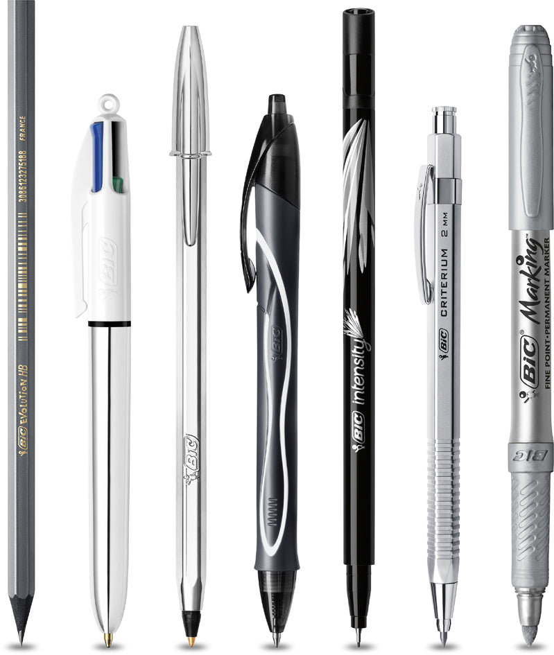 BIC Schrijfset Zilver