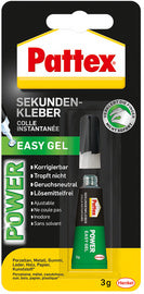 Pattex Superlijm Power Easy GEL, tube van 3 g