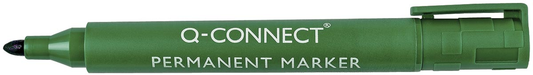 Q-Connect permanent marker, ronde punt, groen