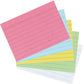 herlitz index kaarten, DIN A6, gelijnd, wit