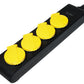 LogiLink buitencontactdoosstrip, 4-voudig, zwart, IP44