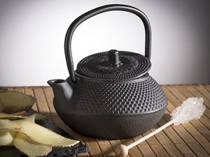 APS Theepot ASIA, gietijzer, 0,3 liter, zwart