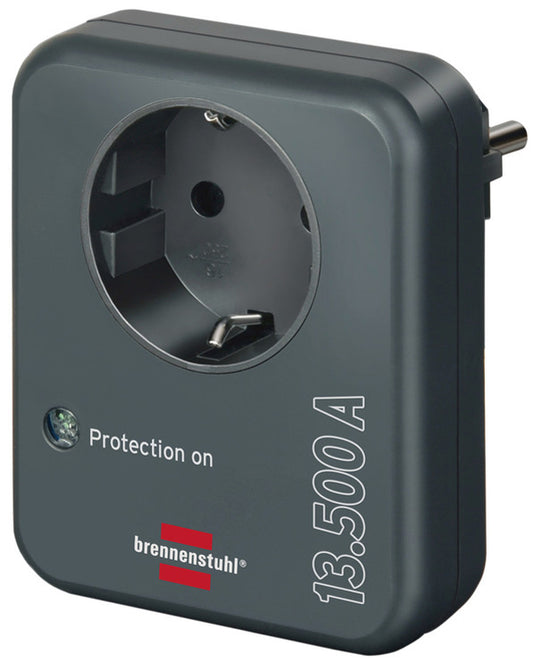 brennenstuhl overspanningsbeveiliging adapter, 13.000 A, antraciet
