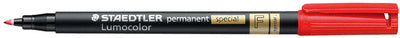 STAEDTLER Lumocolor Permanent-Marker speciaal 319F, rot