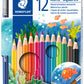 STAEDTLER Aquarelpotlood Noris aquarel, kartonnen doos à 12 stuks