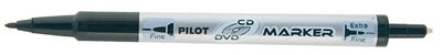 PILOT permanent marker Marker Twin CD/DVD, zwart