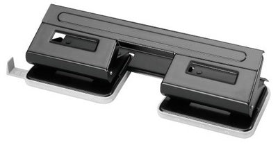 herlitz dubbelperforator, perforatiecapaciteit: 17-18 vel, zwart