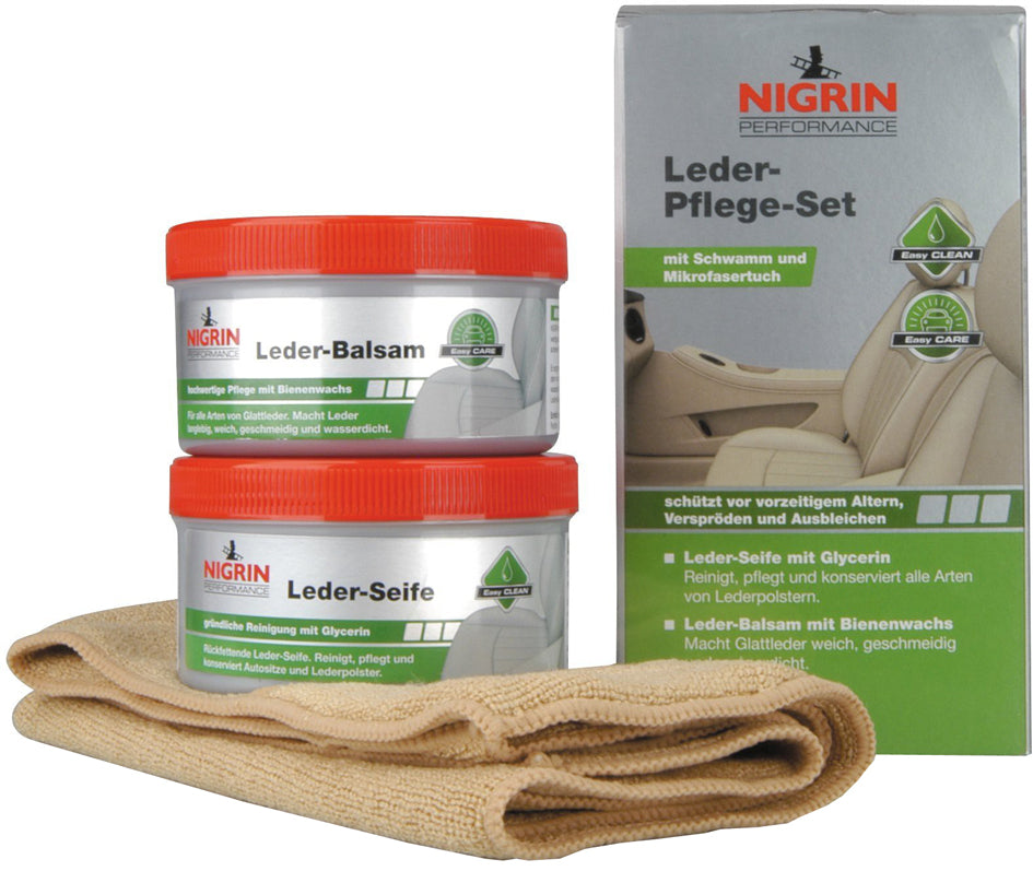 NIGRIN Performance lederverzorgingsset